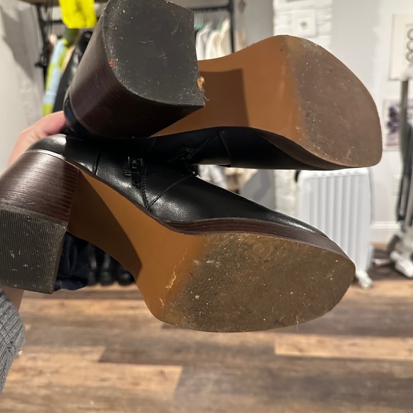 Steve Madden Block Heel Booties - Picture 2 of 5